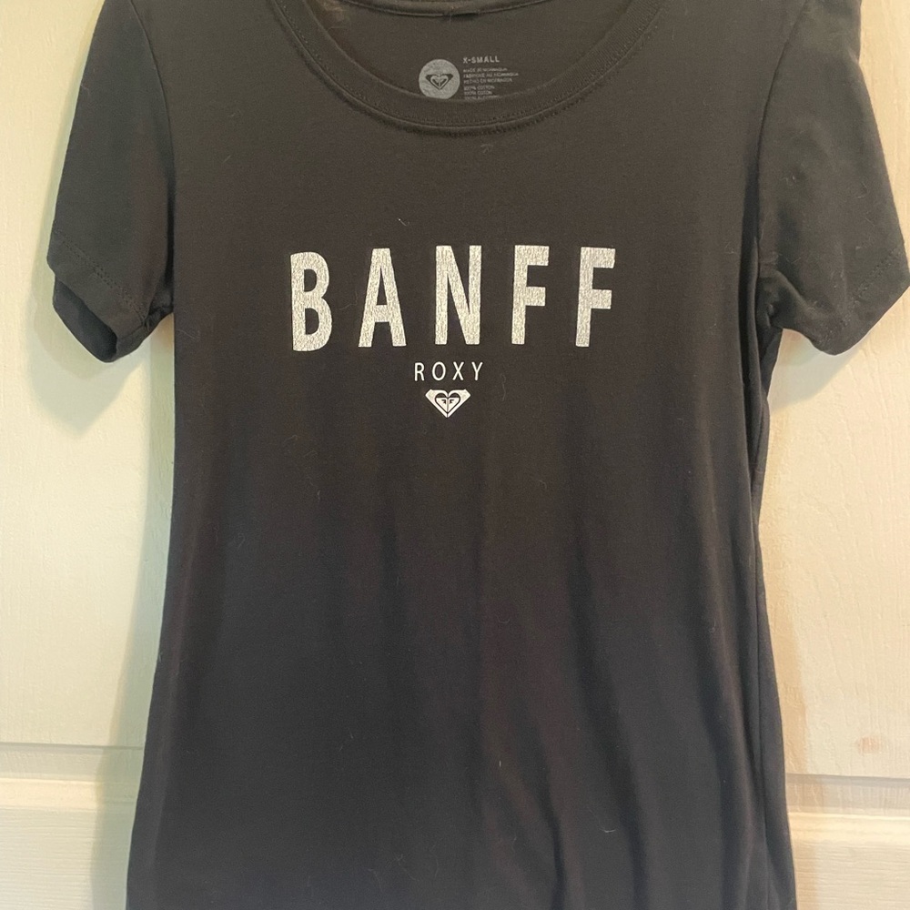 Roxy black BANFF Tee